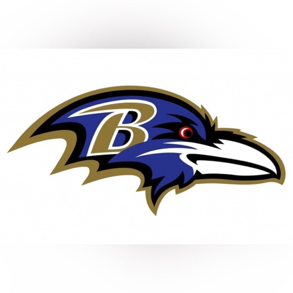 Baltimore Ravens T-Shirt Crew Neck Short Sleeve Gray T-Shirt Unisex Mens Large - Picture 16 of 16